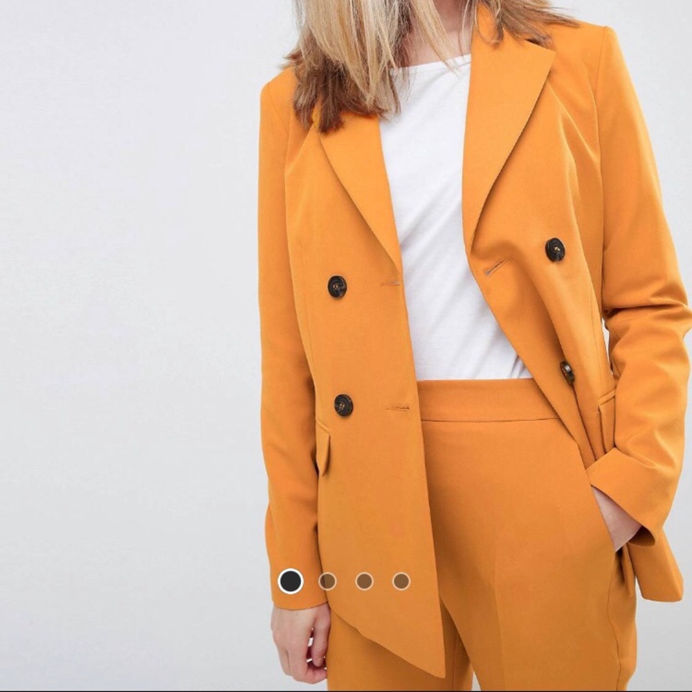 ASOS double breasted blazer.